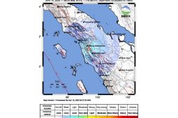Kota Padang Sidempuan diguncang gempa 5,3 magnitudo