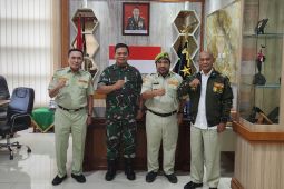 Danrem 042/Gapu terima audiensi Ketua Umum Pengurus Pusat PPM