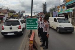 Bandung Barat pasang rambu portabel dan CCTV di jalur mudik