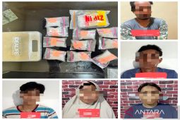 Sita 48,25 gram sabu, Polsek Banjarmasin Tengah bekuk jaringan narkoba