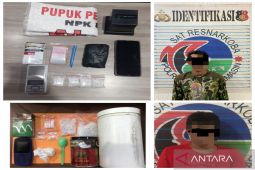 Bukti 85 gram sabu, Polresta Banjarmasin gulung dua pengedar
