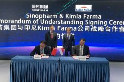 Bio Farma bersama Sinopharm kembangkan bahan baku obat