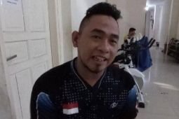 Atlet tenis meja NPC Sumut tetap latihan meski tengah berpuasa