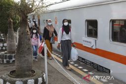 KAI berangkatkan 2.936 penumpang relasi Bogor-Sukabumi
