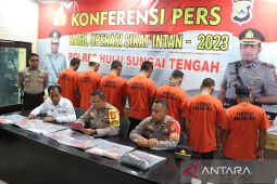 Polres HST amankan 11 tersangka saat operasi sikat intan