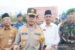 ARUS MUDIK - Polda Kalsel kerahkan 2.238 personel gabungan amankan mudik Lebaran