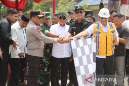 Jembatan Sei Wampu di Langkat difungsikan untuk urai kemacetan mudik Lebaran