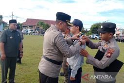 110 personil Polres Seluma diterjunkan mengamankan Idul Fitri