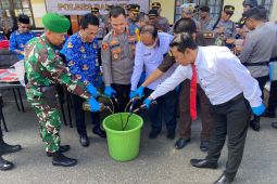 ARUS MUDIK - Polres Balangan ungkap 29 kasus saat Operasi Sikat Intan