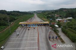 Sebanyak 168.443 kendaraan tinggalkan Jakarta melalui GT Cikampek Utama