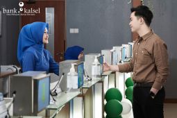 ARUS MUDIK - Bank Kalsel optimalkan ATM dan "AKSEL" saat libur Lebaran