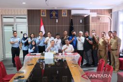 Tim Pansus DPRD Bangka Tengah Sambangi Kemenkumham Babel