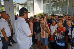 KJRI Kuching dampingi pendeportasian 221 WNI  melalui PLBN Entikong