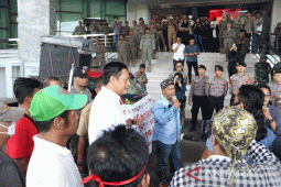 Aspirasi supir angkot diterima langsung oleh DPRD Kota Bogor
