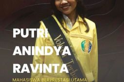 Putri Anindya Ravinta berhasil raih juara pertama mahasiswa berprestasi UI