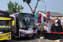 Gubernur Sumut lepas 3.500 peserta Mudik Gratis  Bermartabat