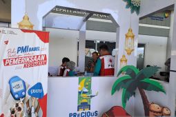 ARUS MUDIK - PMI Babel buka posko kesehatan mudik di bandara