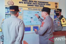 Polda Jambi ingatkan warga ada sejumlah titik rawan macet
