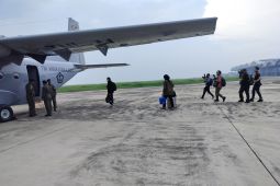 Mudik gratis naik pesawat militer