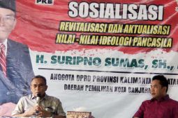 Anggota DPRD Kalsel Suripno : "Pesta demokrasi" aktualisasi sila ke-4 Pancasila