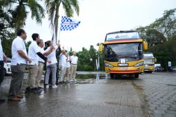 Mudik Gratis Bersama BUMN, Pupuk Kaltim berangkatkan 200 pemudik