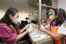 Pastikan angkutan Lebaran 2023 aman, PT KAI Divre I SU gelar tes narkoba