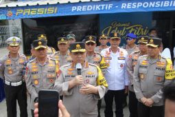 ARUS MUDIK - Wakapolri tinjau arus mudik di Pelabuhan Merak Banten