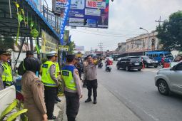 Kapolda Sumut  tinjau arus mudik Lebaran di Kota Tebing Tinggi