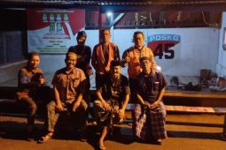 Warga Medan Polonia ronda malam untuk menjaga keamanan pada Lebaran