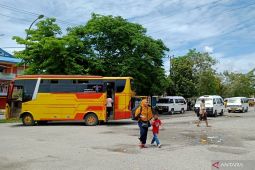 Terminal Penajam terpantau  masih lengang