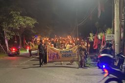 LEBARAN 2023 - "Atok Muda Cendrawasih" sukses gelar pawai obor sambut Idul Fitri 1444 H