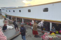 ARUS MUDIK- Transportasi sungai didominasi penumpang yang datang ke Samarinda