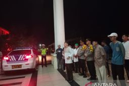 LEBARAN 2023 - Bupati Bangka Tengah lepas seratusan kendaraan takbir keliling