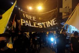 Pemuda Ambon suarakan kemerdekaan  Palestina pada takbiran 1444 hijriah