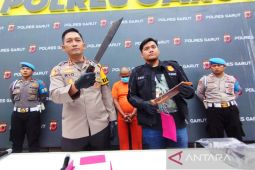 Sopir elf bawa golok saat macet di Garut dijerat Undang-undang Darurat
