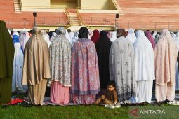 Shalat Idul Fitri di Madiun