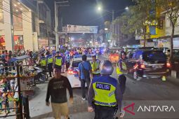 Satgas Preventif Polres Asahan patroli di pusat keramaian Kota Kisaran