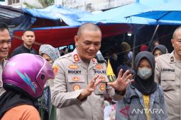 Kapolres Asahan blusukan ke Pasar Diponegoro jelang Idul Fitri 1444 H