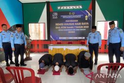 LEBARAN 2023 - Lapas Narkotika Samarinda berikan remisi 1.023 narapidana