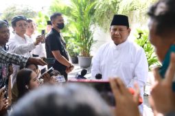 Prabowo: Tidak ada pembicaraan terlalu politis dengan Jokowi