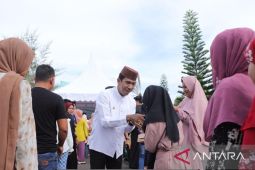 Halal bihalal Penjabat Gubernur Babel diwarnai undian berhadiah