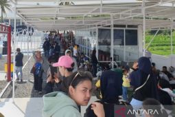 Sejumlah lokasi wisata di Canjur dipadati ribuan pengunjung