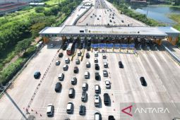 130.707 kendaraan melintasi GT Cikampek Utama dari arah Jakarta pada momentum silaturahmi