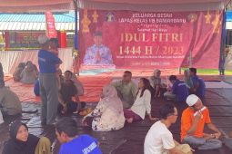 LEBARAN 2023 - Layanan tatap muka Lapas Banjarbaru disambut antusias pengunjung