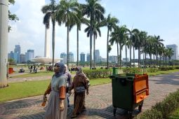 Pihak Monas siapkan 100 tempat sampah dan empat toilet bus di Monas