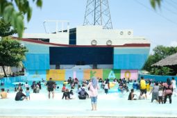 Kawasan Wisata Cikao Park Purwakarta ramai pengunjung