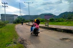 Jalan  Lingkar Sukadana  acap kecelakaan  akibat PJU sering padam