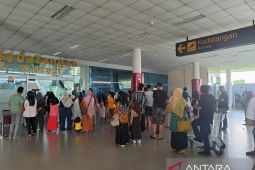 ARUS BALIK - Penumpang di Bandara Pangkalpinang H+3 mencapai 4.098 orang