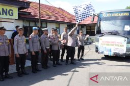 Kepolisian Resor Bengkayang hadirkan Balik Mudik Gratis Presisi 2023