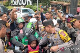 Polda Jabar cek jalur wisata di wilayah Bogor